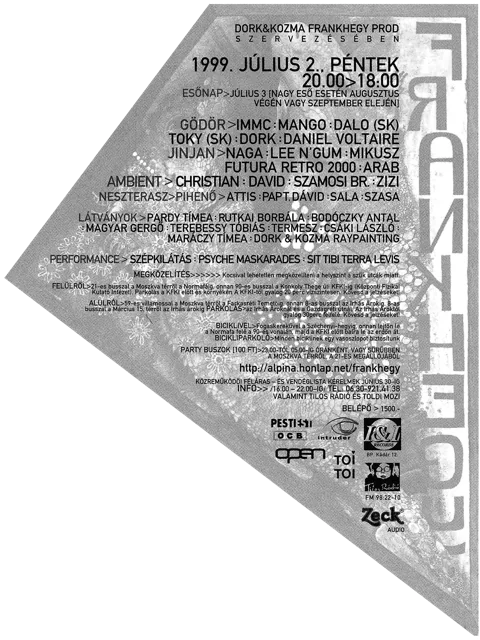 Frankhegy, 1999. július 2.: az archívum galériájának 2. fényképe (2 közül)