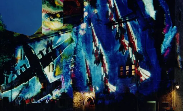 Raypainting, Dorkandkozma: Castle of Colombier - CH