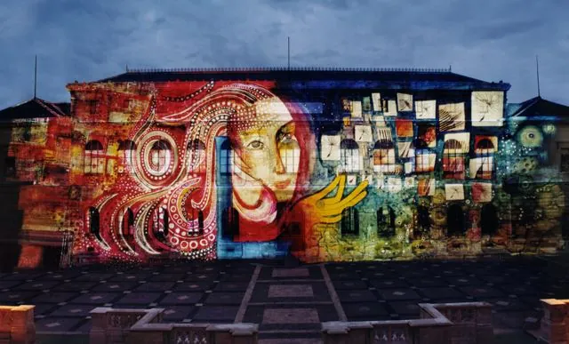 Raypainting, Dorkandkozma: Ecole des Beaux Arts - F