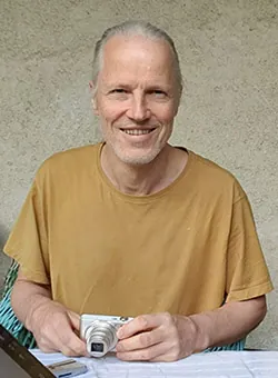 Kozma Péter a szabadban, Balatonföldvár, 2021